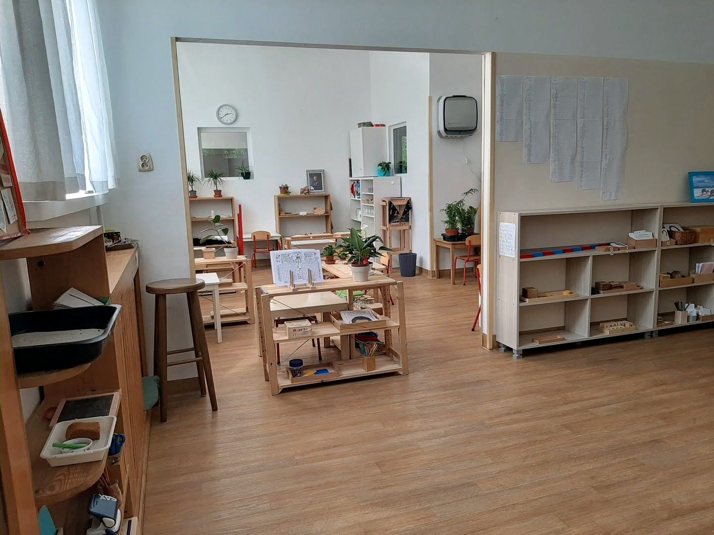 Widok na Główną Salę Montessori 