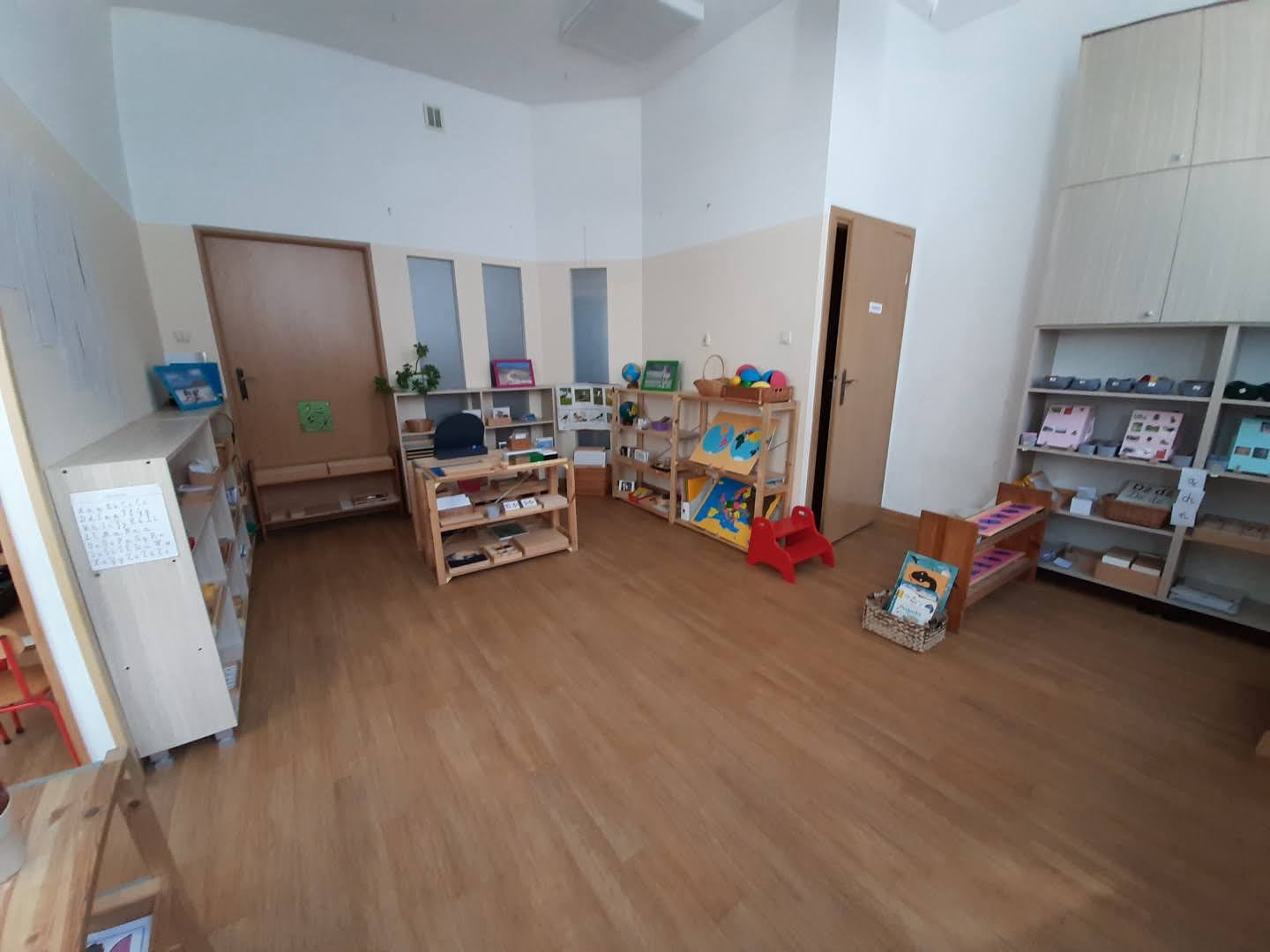 Widok na Główną Salę Montessori 