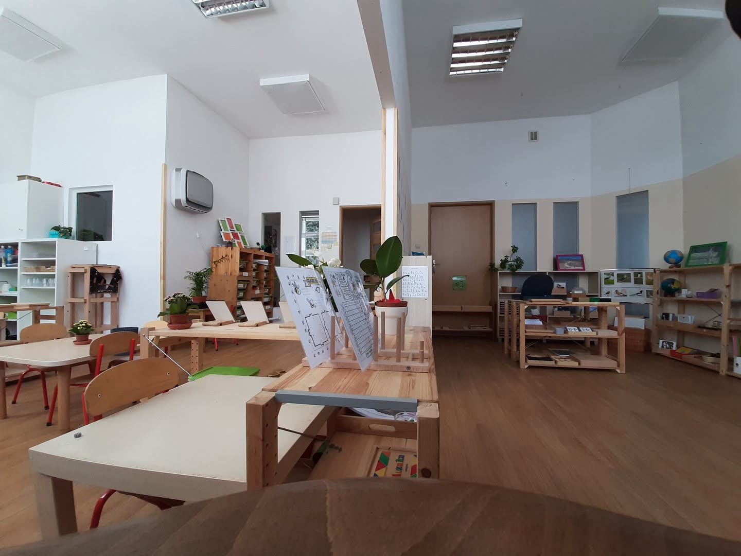 Widok na Główną Salę Montessori 