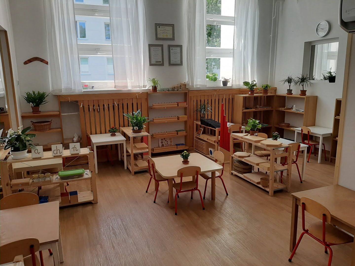 Widok na Główną Salę Montessori 
