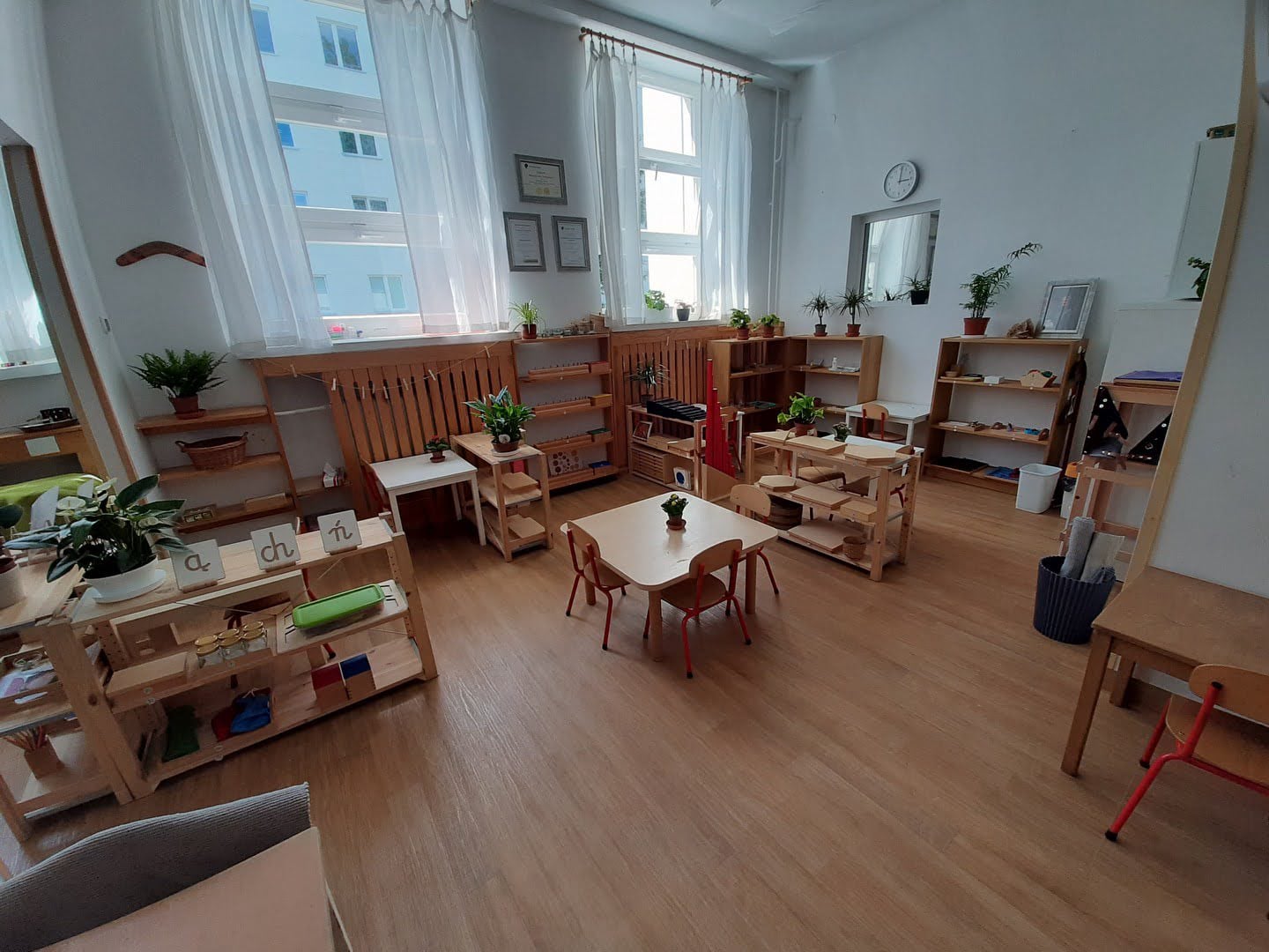 Widok na Główną Salę Montessori 