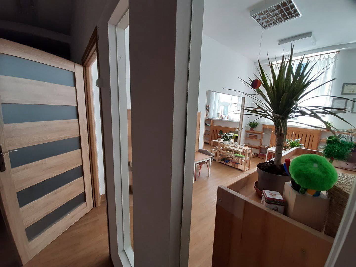 Widok na Główną Salę Montessori 