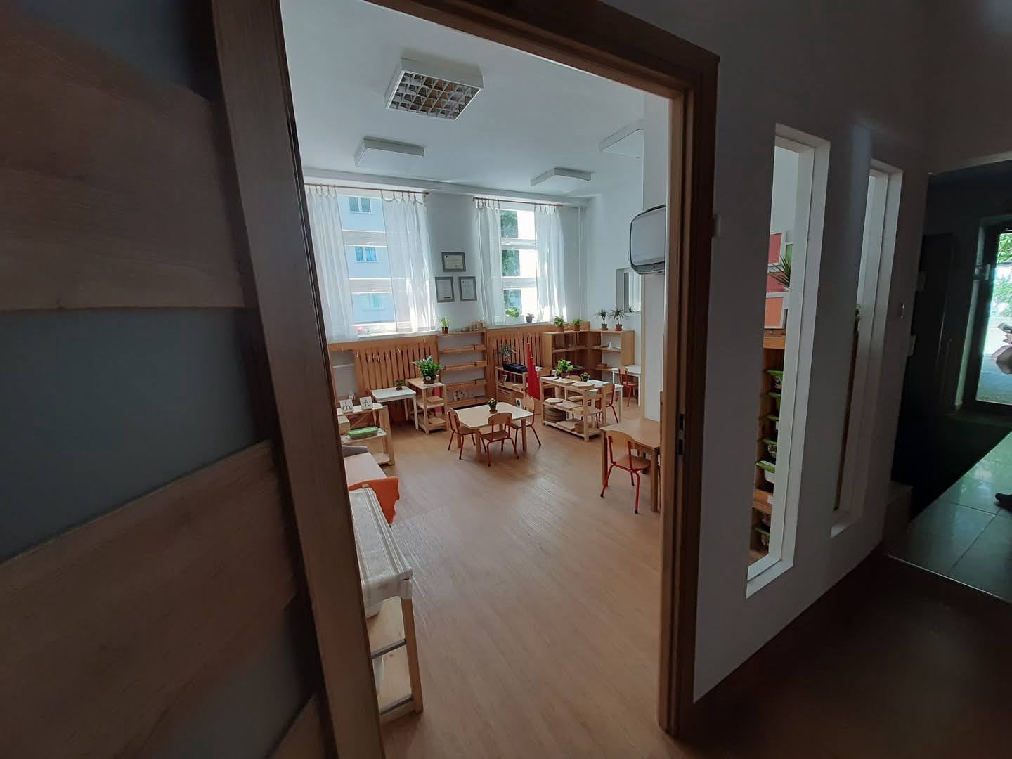 Widok na Główną Salę Montessori 
