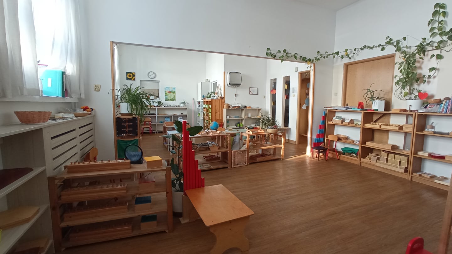 Widok na Główną Salę Montessori 