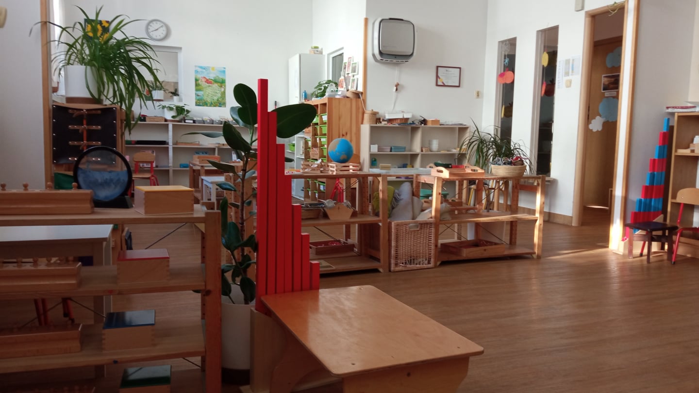 Widok na Główną Salę Montessori 