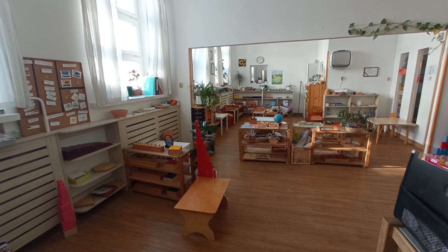 Widok na Główną Salę Montessori 