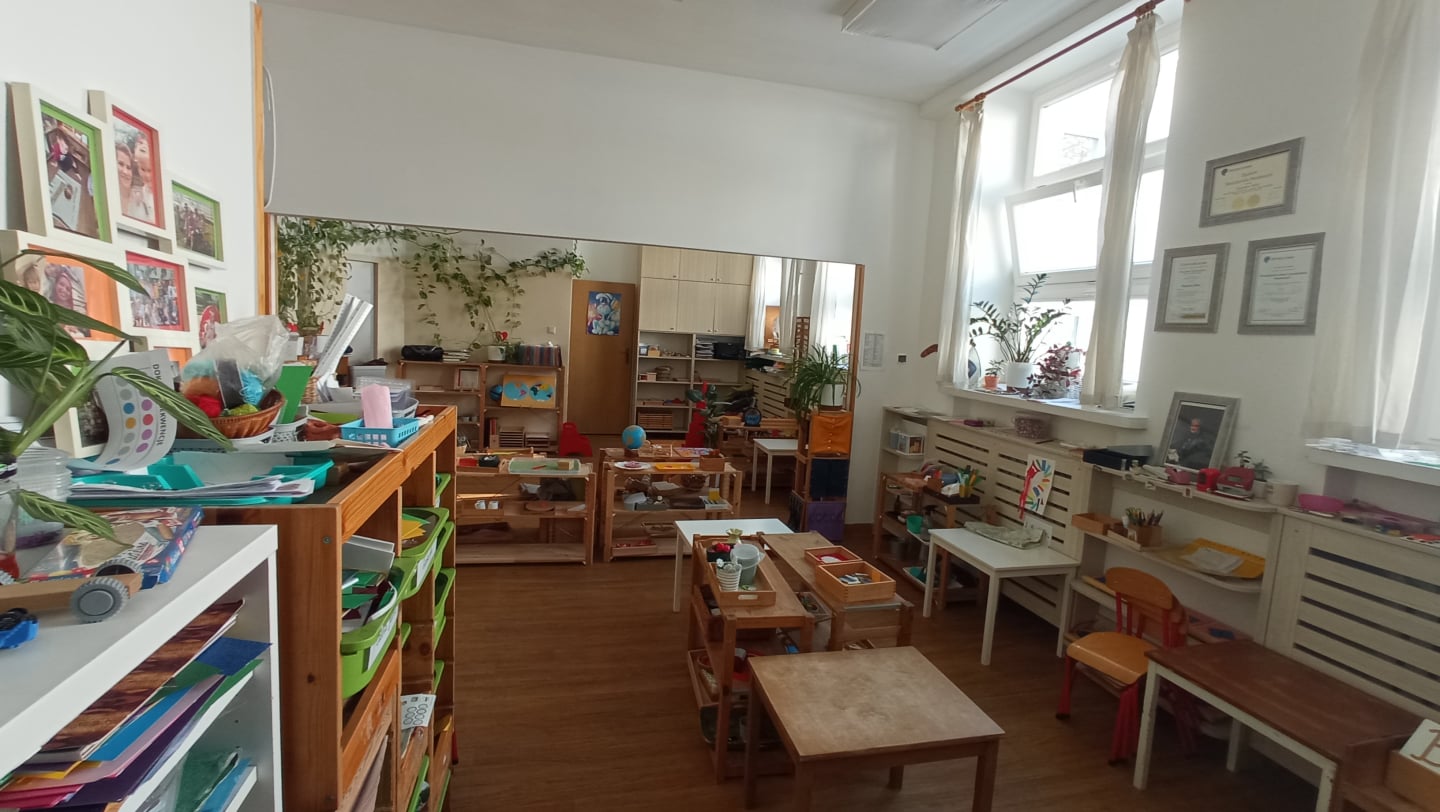 Widok na Główną Salę Montessori 